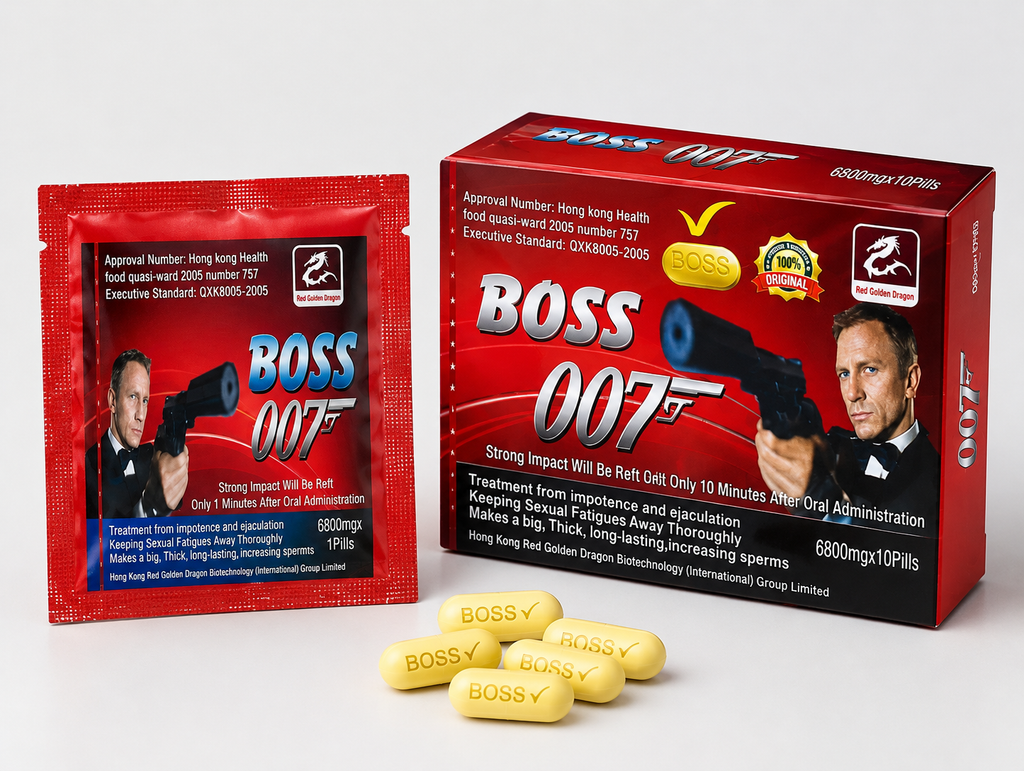 BOSS 007 – Premium Performance Tablets For Men
