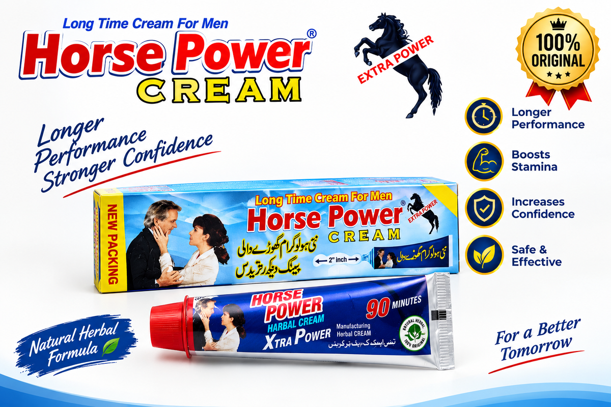 Horse Power Timing Tube for Men (Pack of 2)| Power House Herbal Shop