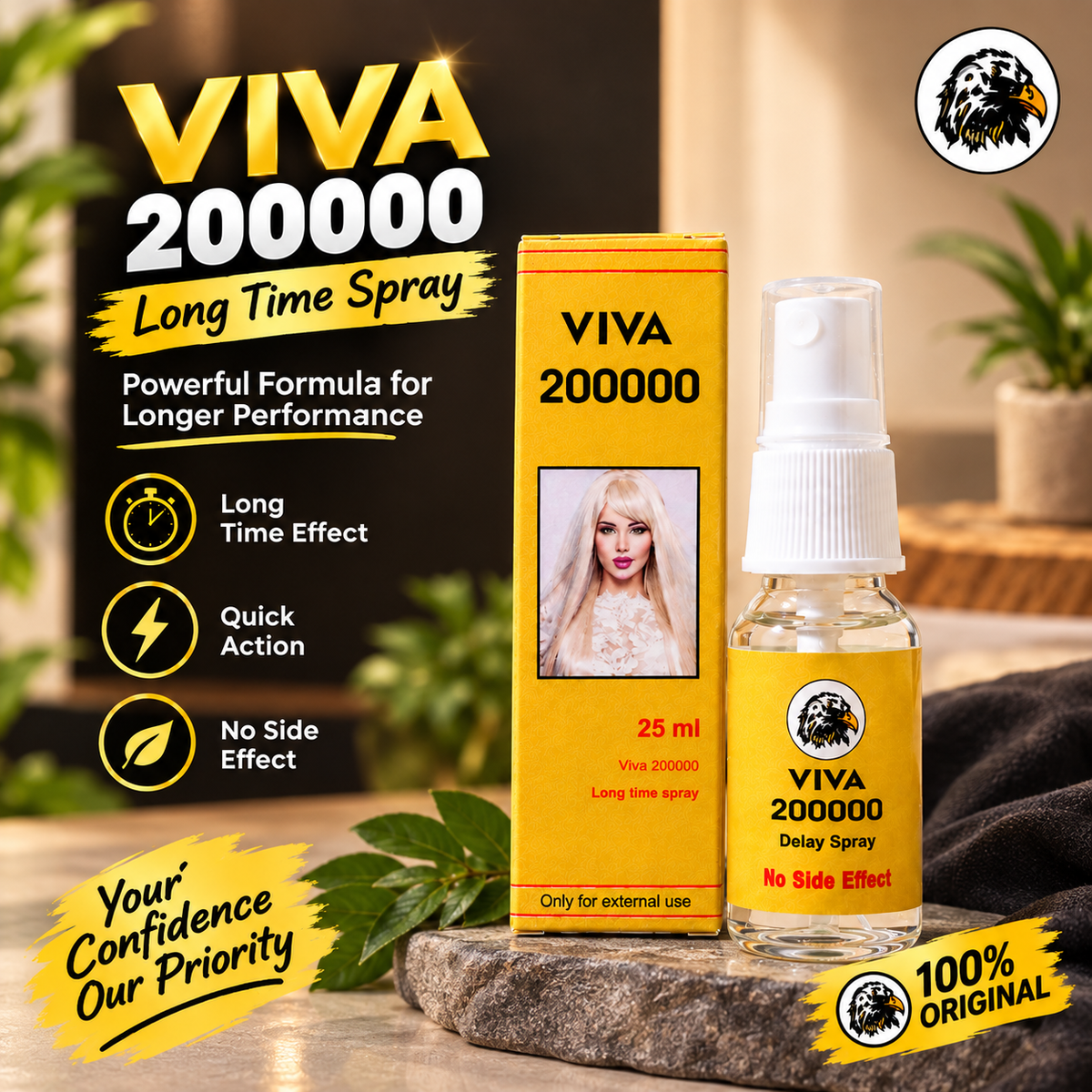 VIVA Long Time Spray For Men – 25ml